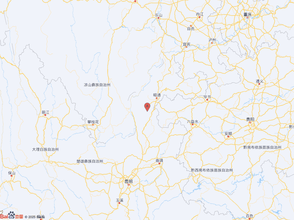 云南昭通市巧家县（北纬27.01度，东经103.42度）发生3.0级地震